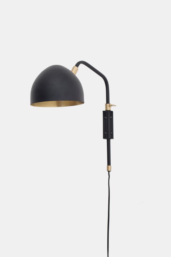 Wall Lamp in black brass