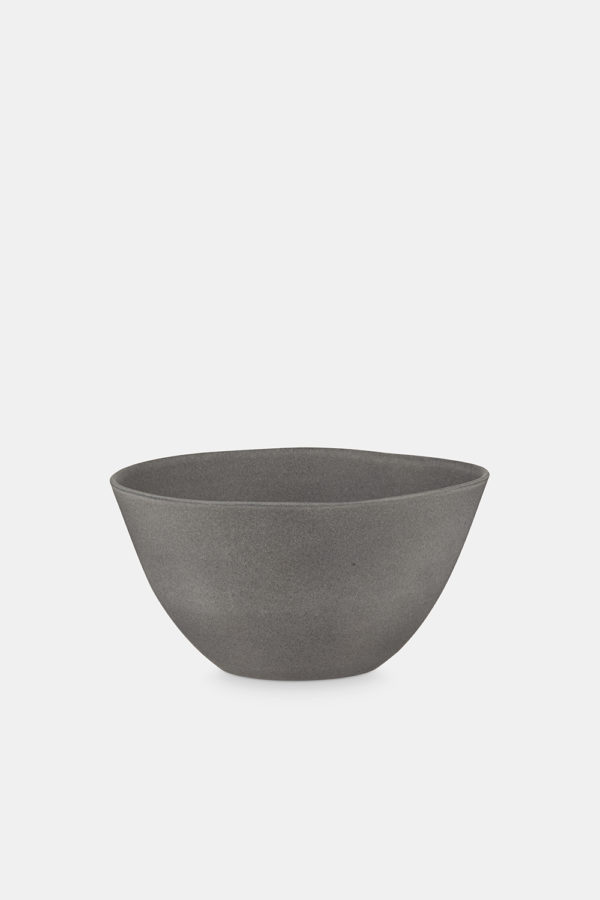 Tableware, dark natural stoneware